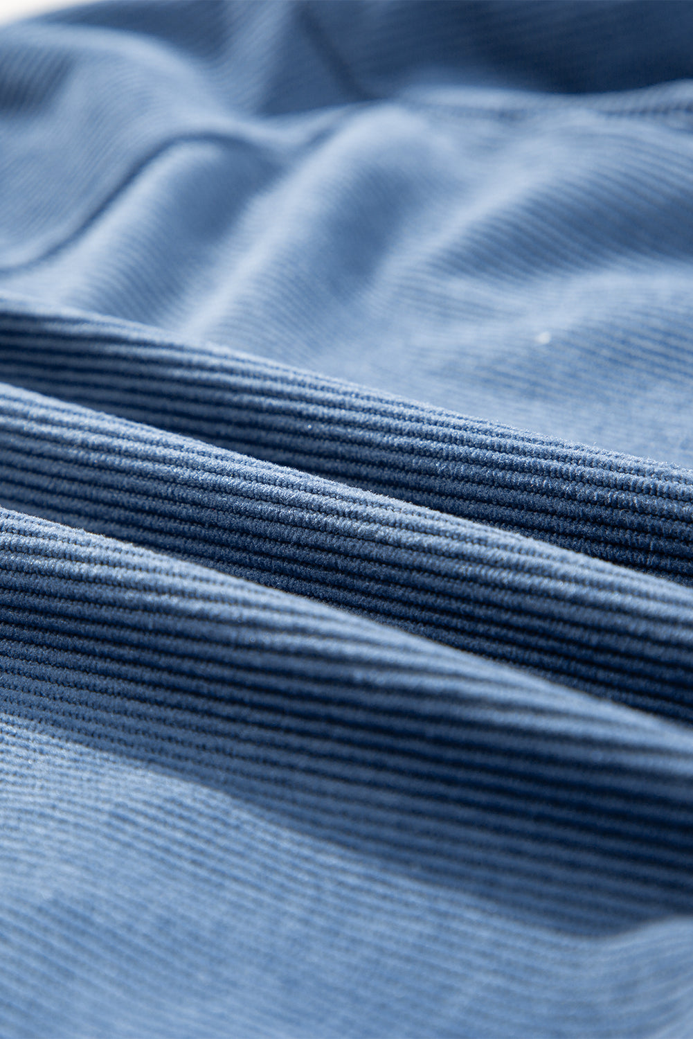 Adjustable Drawstring Teal Zip-Up Hooded Jacket