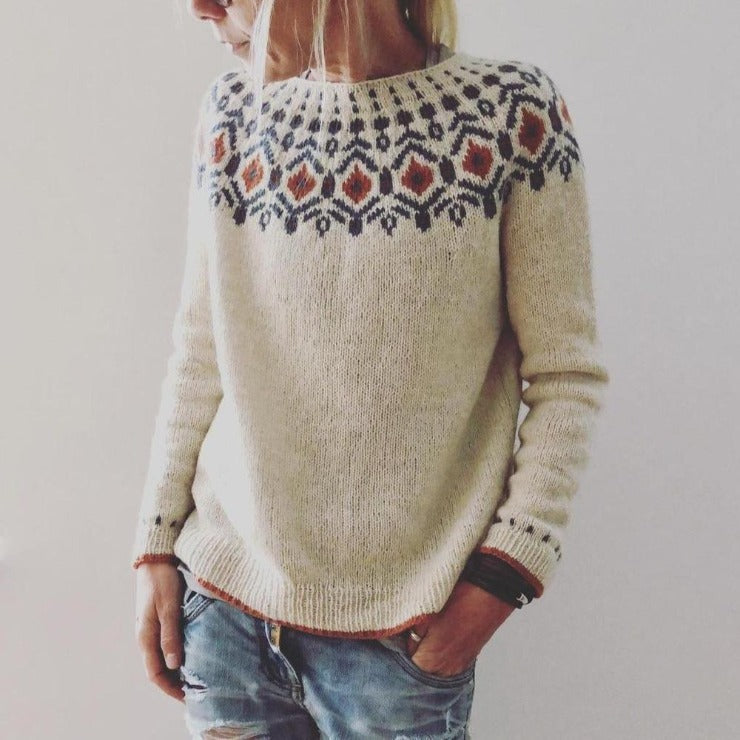 One-of-a-Kind Artisan Knit Sweater