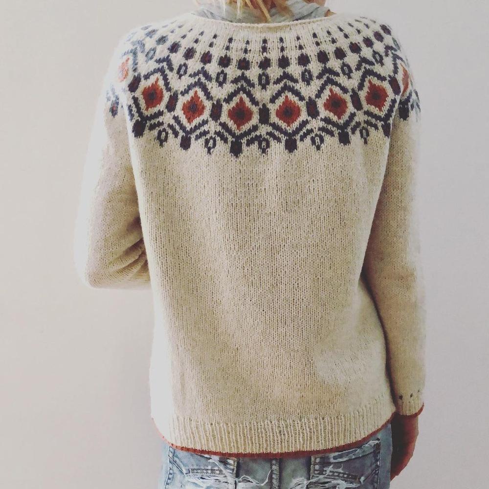 One-of-a-Kind Artisan Knit Sweater