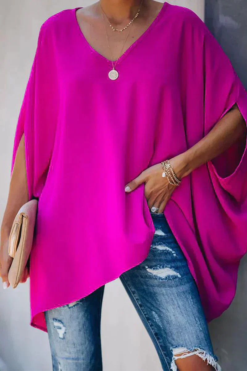 Stylish Oversized Spring Blouse