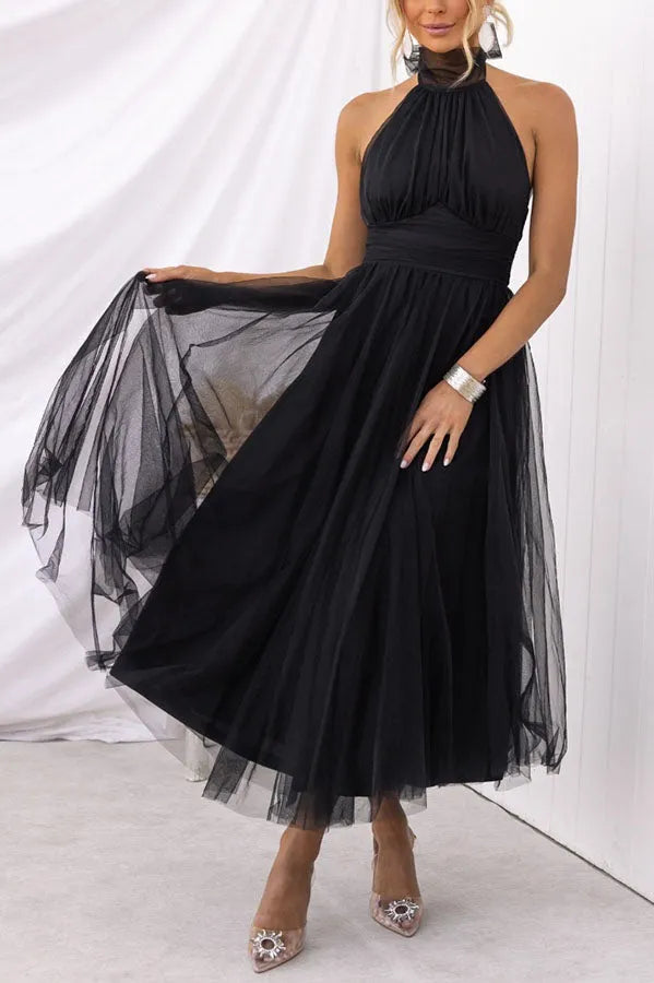 Chic Off-the-Shoulder Evening Dress