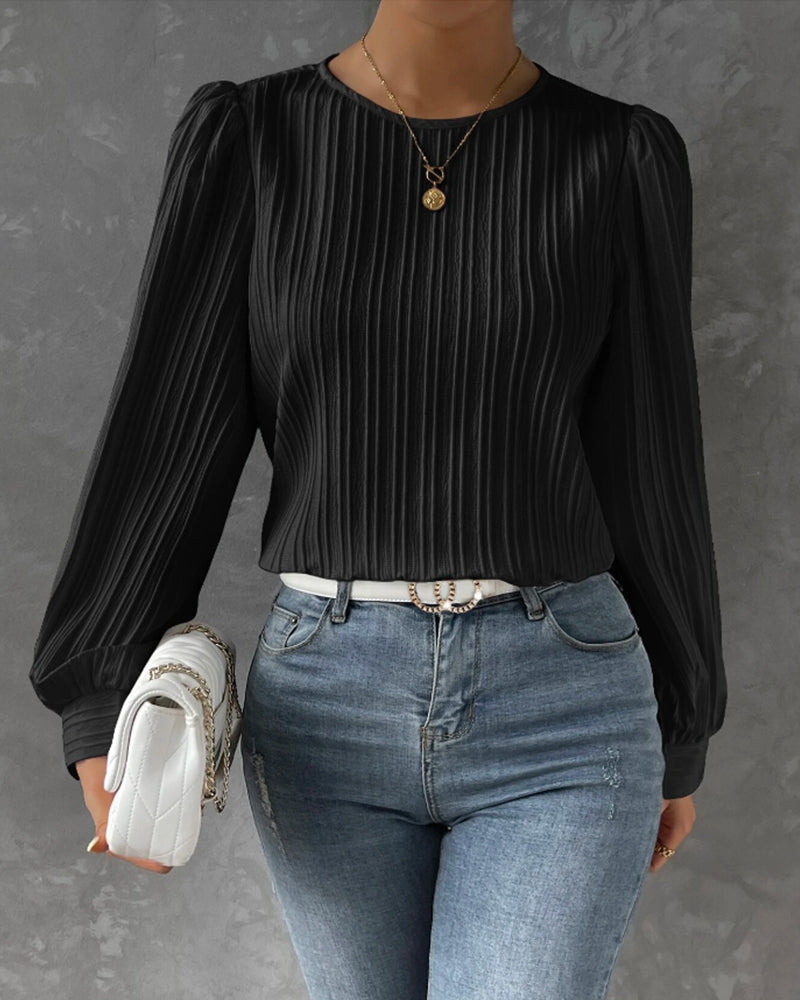 Stylish Round Neck Top