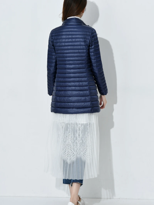 Custom-Fit Lightweight Down Jacket for Women