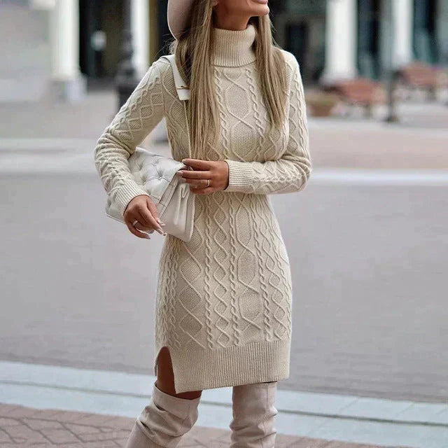 Stylish Knit Dress for Winter