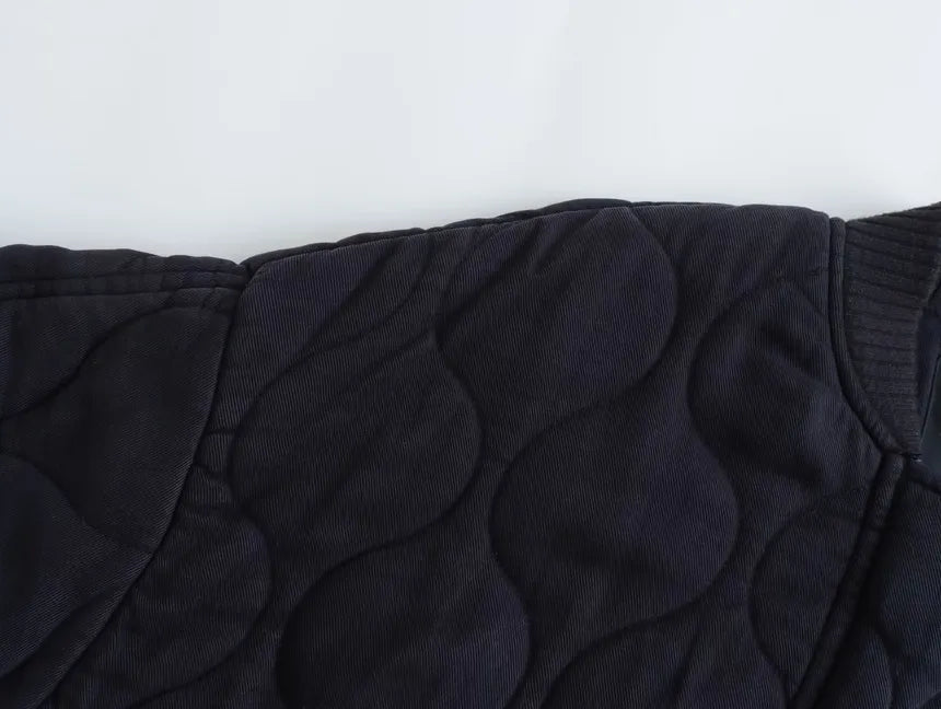 Destiny Cotton Jacket with Round Neck