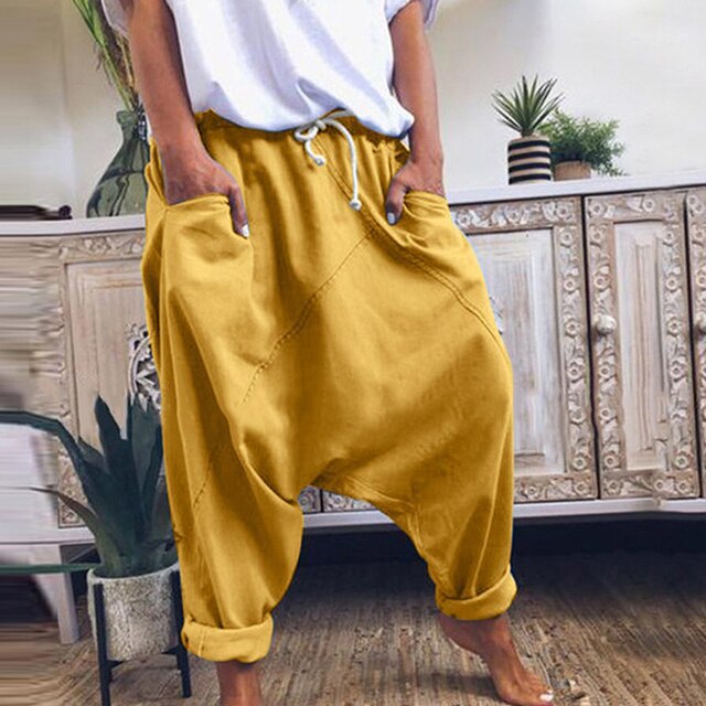 Bohemian-Style Women's Harem Pants