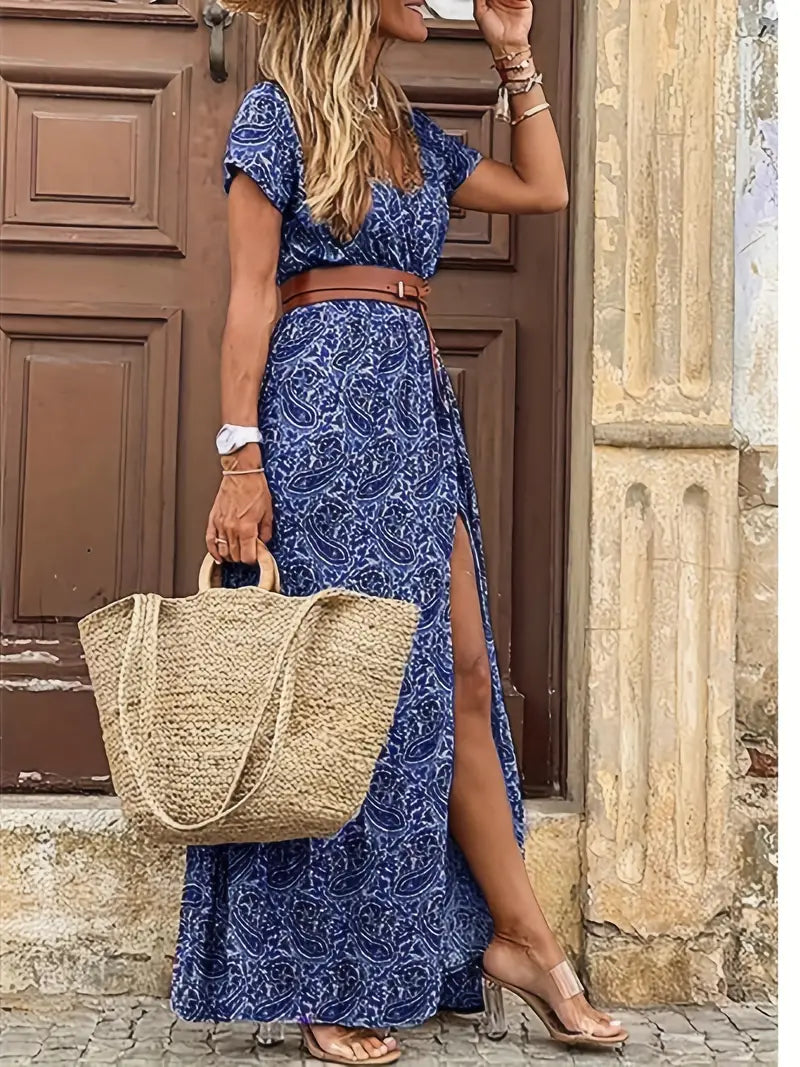 Bohemian Style Long Maxi Dress for Women