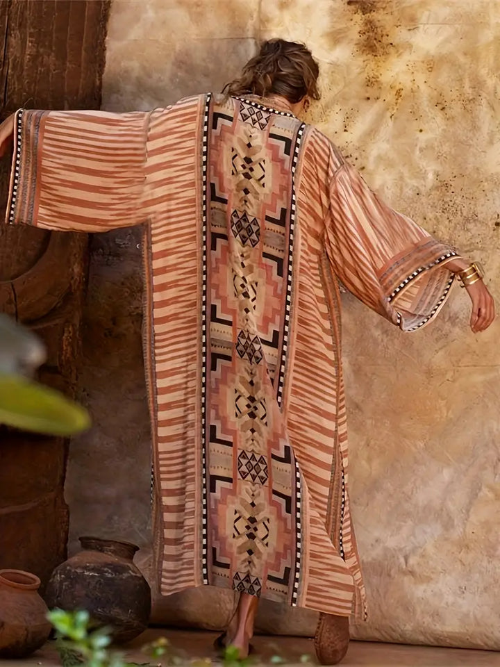 Plus Size Boho Chic Kimono